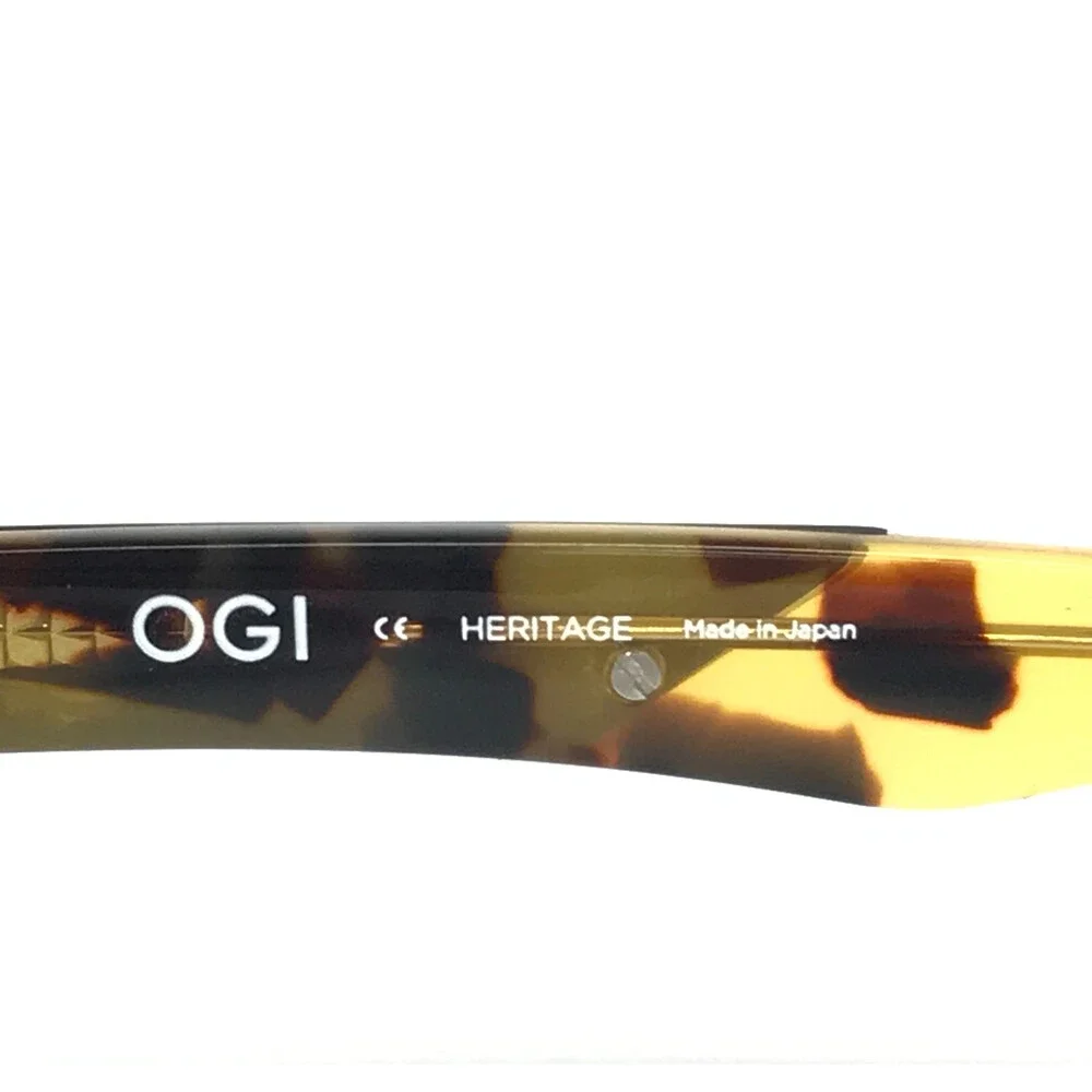 OGI Eyeglasses Frame HERITAGE 9118/2142 Havana Evergreen Brown Green 50-17-145